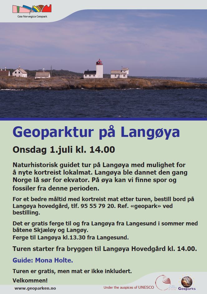 Geoparktur på Langøya