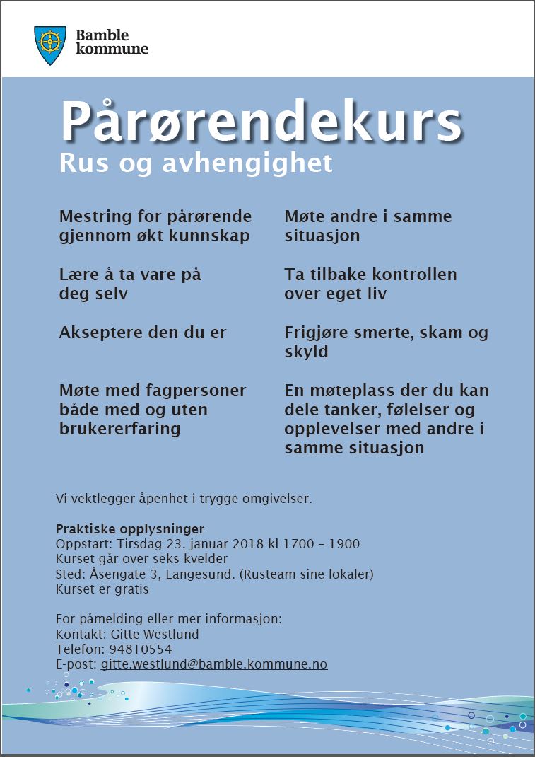 Pårørendekurs