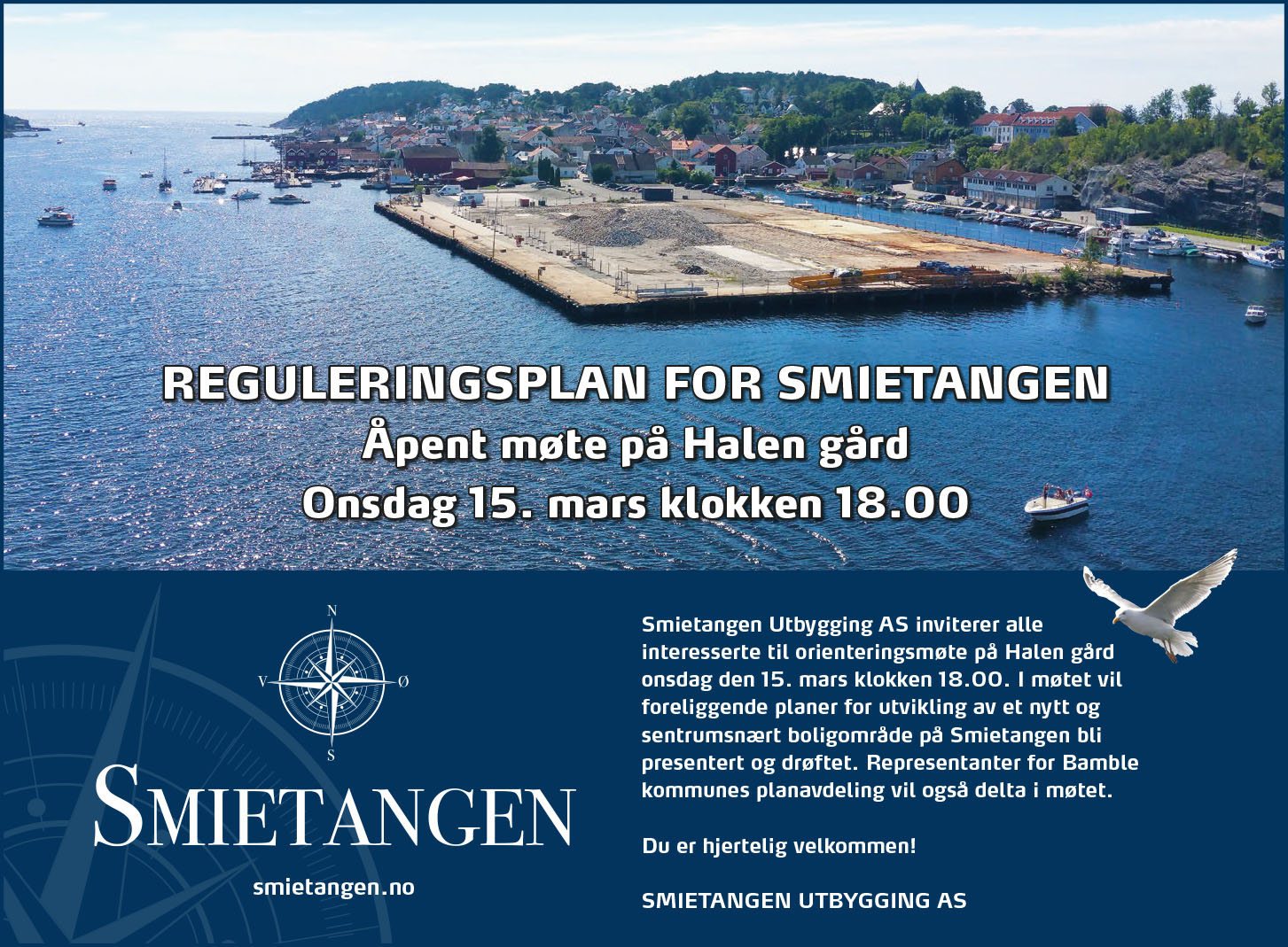 Åpent møte om Smitangen