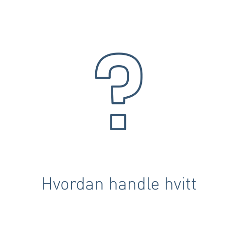 Hvordan handle hvitt