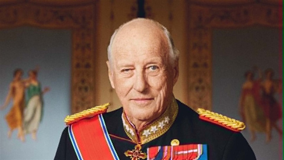 Lenke til artikkel: Kong Harald er død