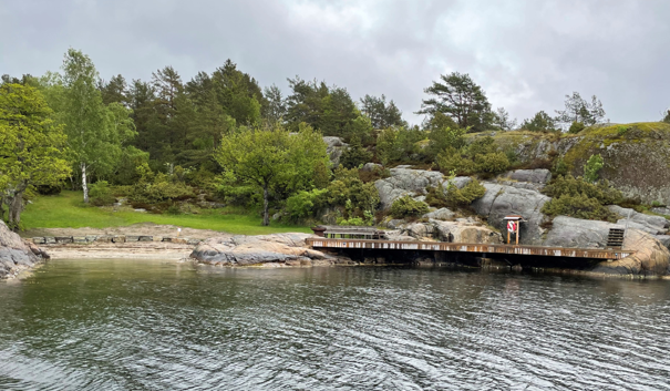 Bålplass hvitodden - Klikk for stort bilde