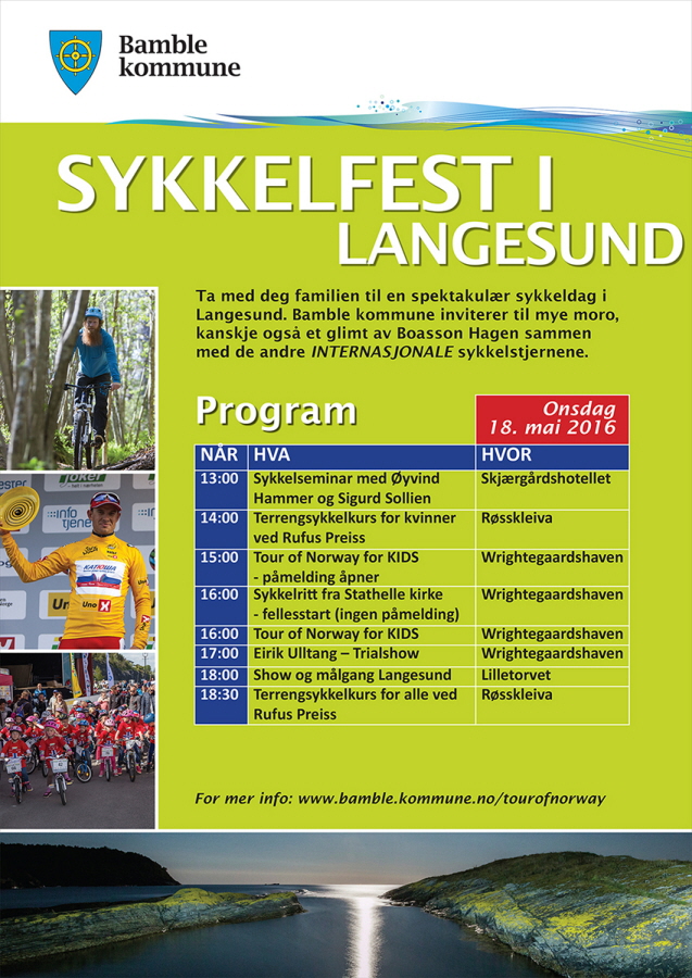 Tour of Norway program