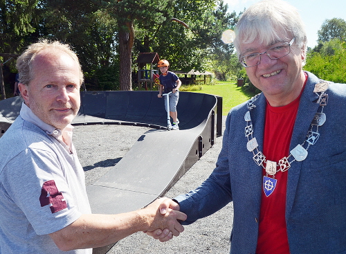 Åpning av pumptrack